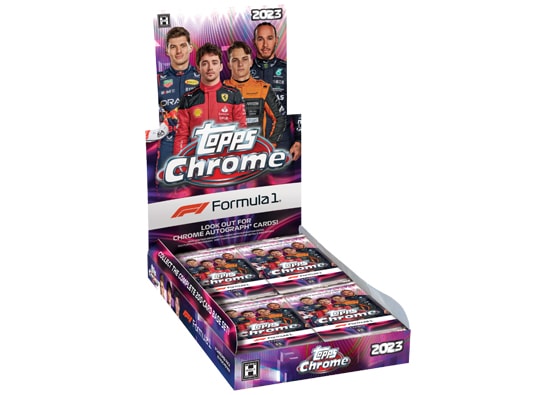 2023  Topps Chrome Formula 1 Hobby Box