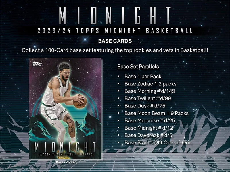 2023-24 Topps Midnight Hobby Box