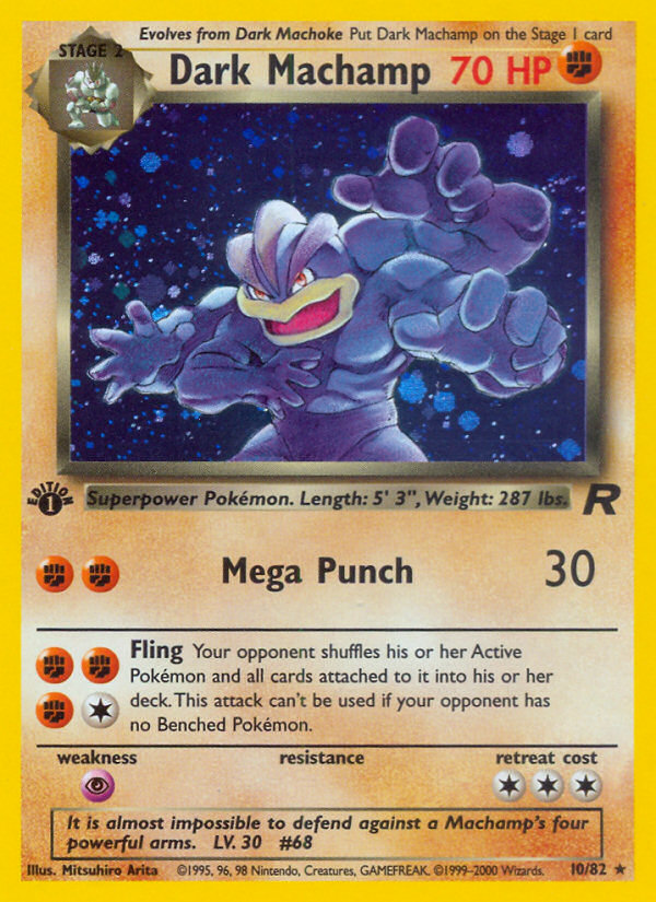 machamp 1st edition pokemon card value Base Set 2-Player CD Starter Cosmos Holo #8 CGC 7.5 Pokemon Card - Machamp -