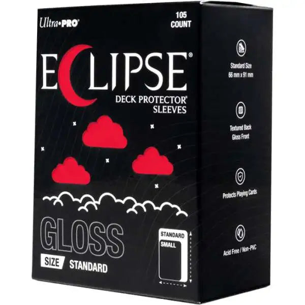 Eclipse Gloss Sleeves 105 Count - Apple Red