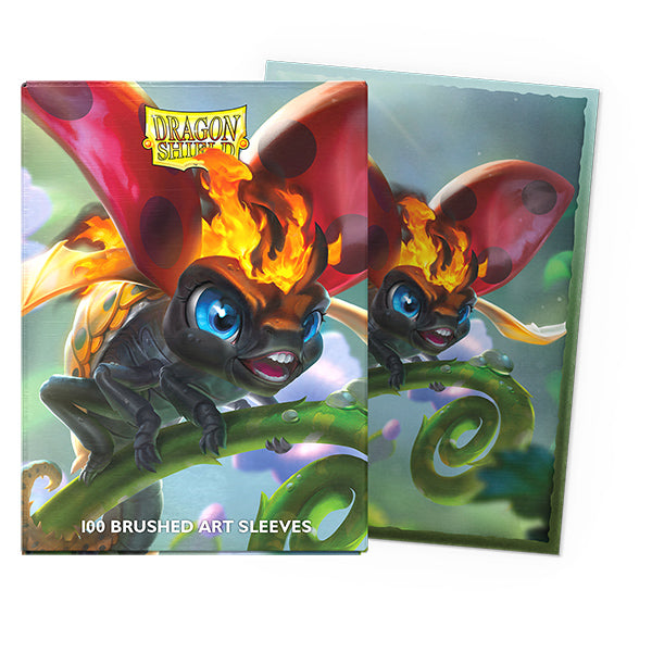 Dragon Shield -Standard Brushed Art Sleeves - Burnbug 100 Ct