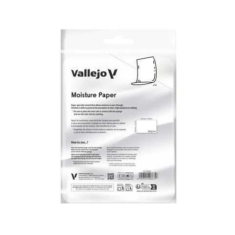 Vallejo: Moisture Paper