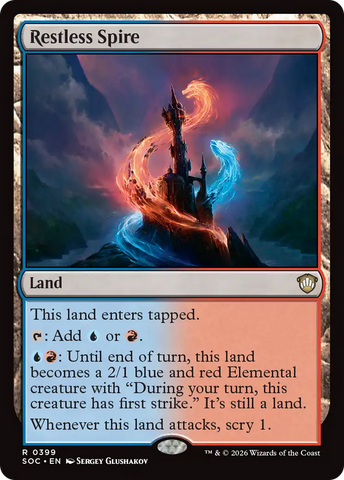 Restless Spire [Secrets of Strixhaven Commander]
