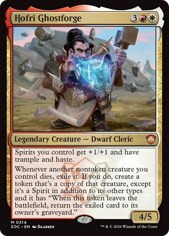 Hofri Ghostforge [Secrets of Strixhaven Commander]
