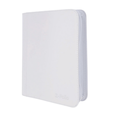 Z-Folio: 4-pocket Toploader Binder - White