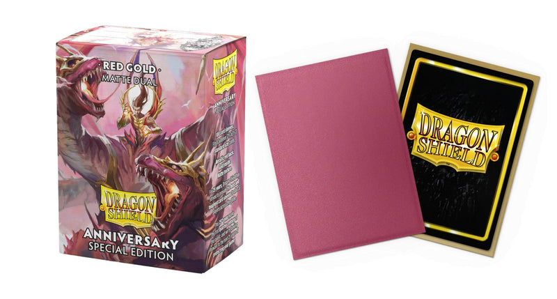 Dragon Shield Sleeves -  Red Gold