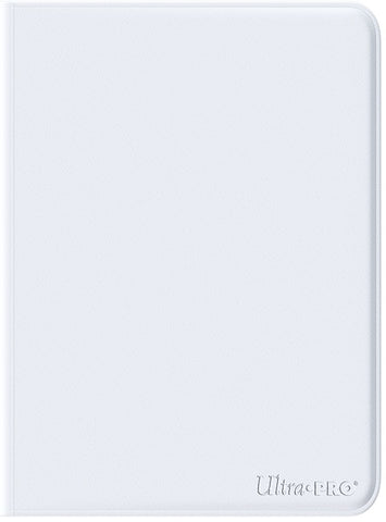 Ultra Pro 9 Pocket Zippered Pro Binder - Vivid White