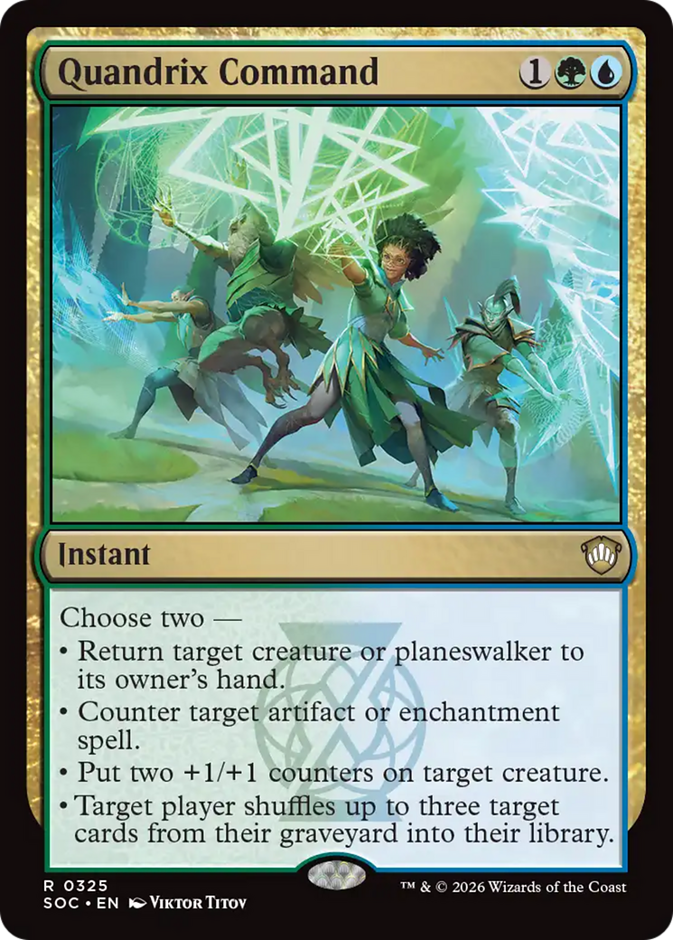 Quandrix Command [Secrets of Strixhaven Commander]