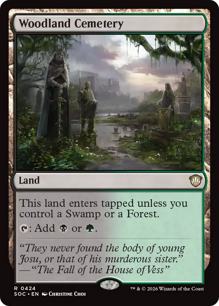 Woodland Cemetery [Secrets of Strixhaven Commander]