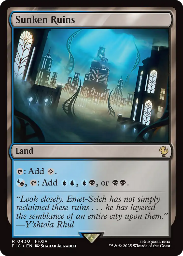Sunken Ruins [FINAL FANTASY Commander]