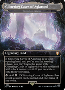 Glittering Caves of Aglarond - Gemstone Caverns (Borderless) (Surge Foil Realms and Relics) [The Lord of the Rings: Tales of Middle-Earth Commander]