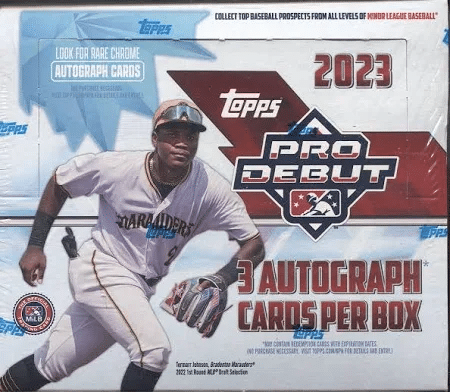 2023 Topps Pro Debut - Jumbo  Box