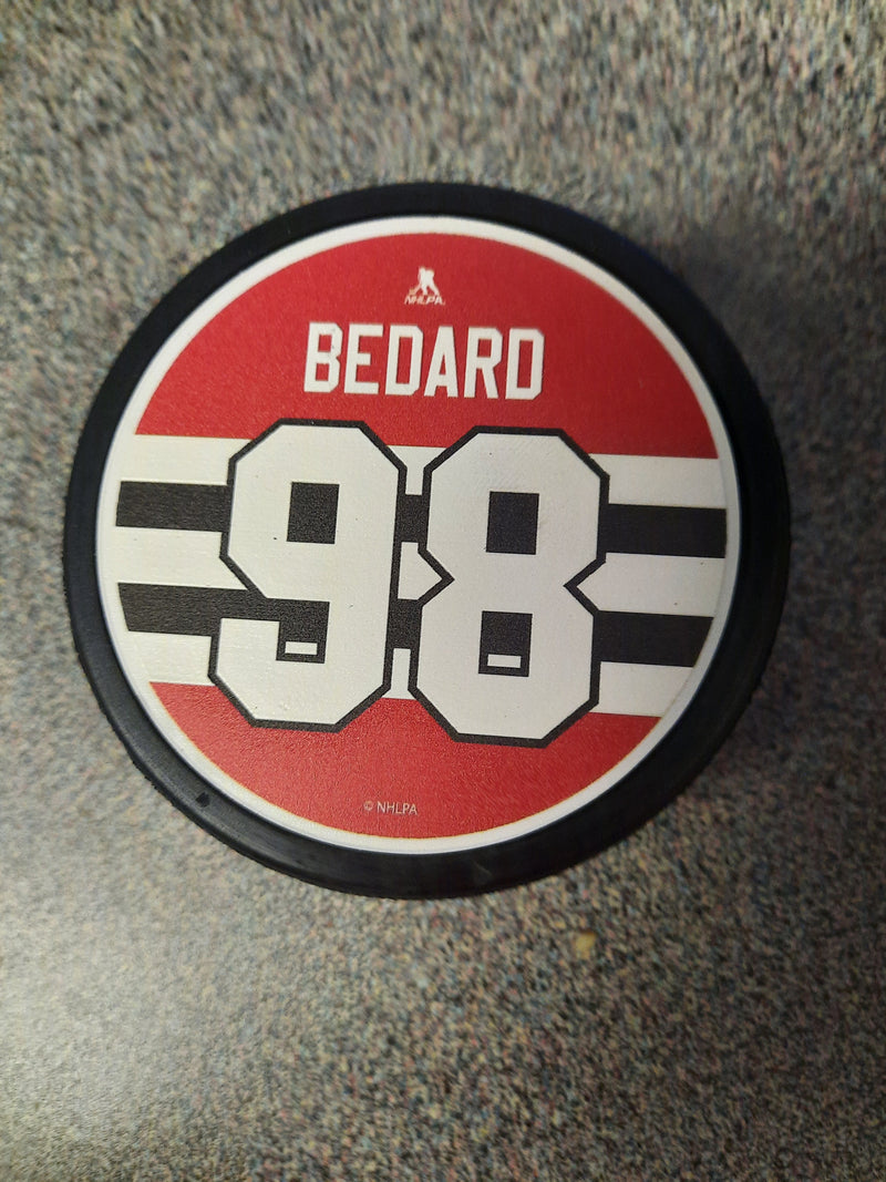 Player Puck- Connor Bedard