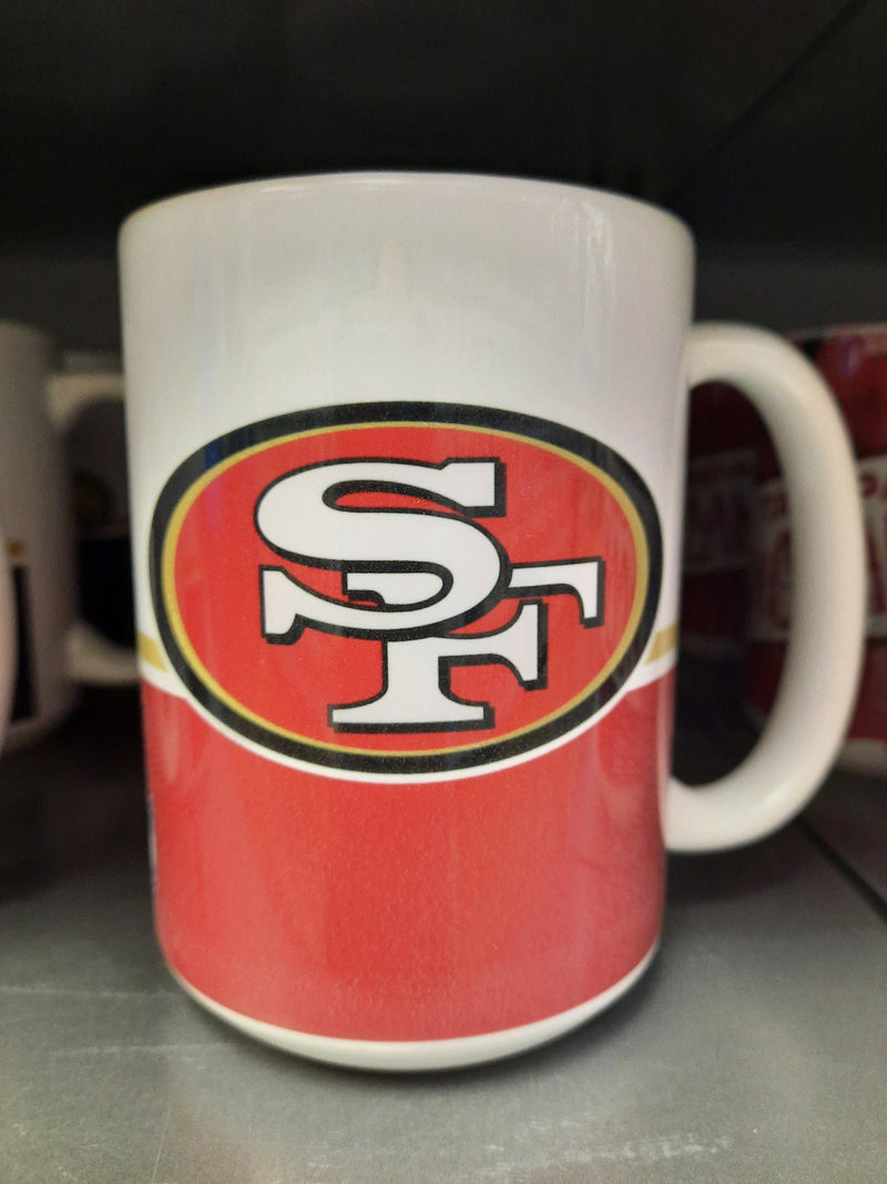 15 Oz Ceramic Mug - San Francisco 49'ers  (Varsity)