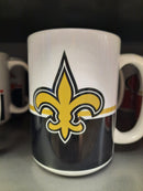 15 Oz Ceramic Mug - New Orleans Saints  (Varsity)