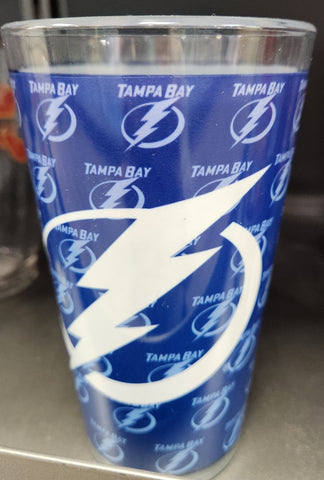 Lightning Wrap Around Glass - Tampa Bay