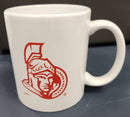 11 oz Coffee Mug - Nhl Senators White/Red