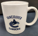 Coffee Mug - Vancouver Canucks White W/Logo