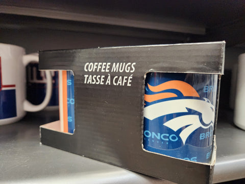 2Pk 10 oz Mug - Broncos