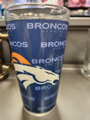 Broncos Wrap Around Glass