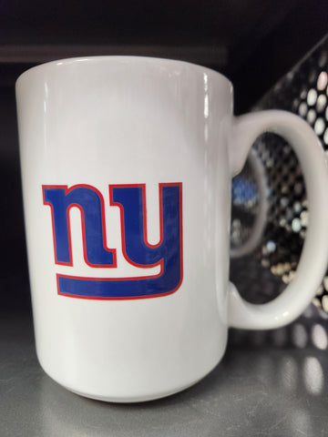 15 Oz El Grande Mug - Giants White