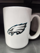 15 Oz El Grande Mug - Eagles White