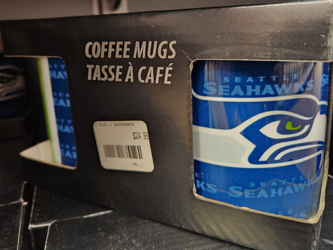 2Pk 11 oz Mug - Seahawks