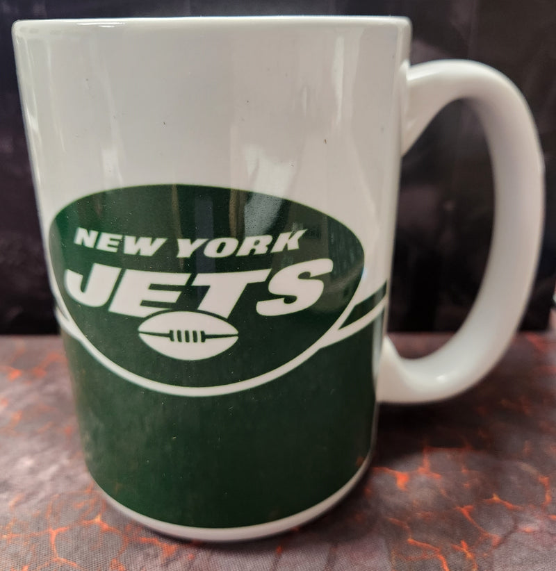 15 oz Ceramic Mug - NY Jets (Varsity)