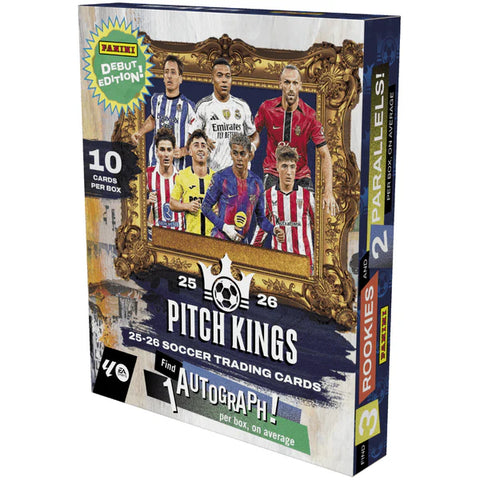 2025-26 Panini Pitch Kings Soccer International Hobby Box