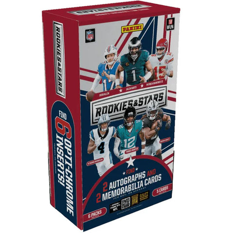 2025 Panini NFL Rookies & Stars Hobby Box