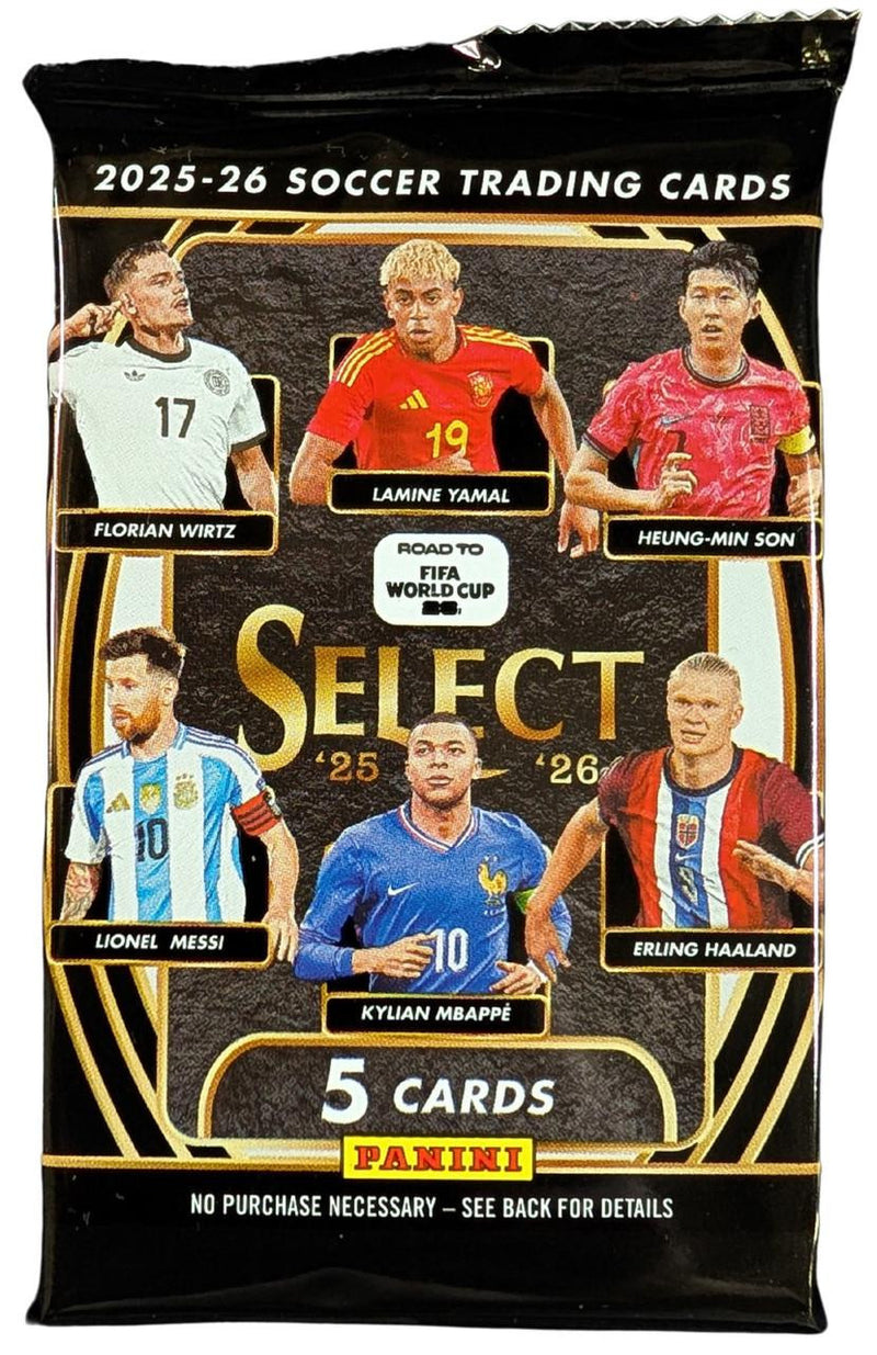 2026 Panini Select Road to World Cup Soccer Hobby Pack