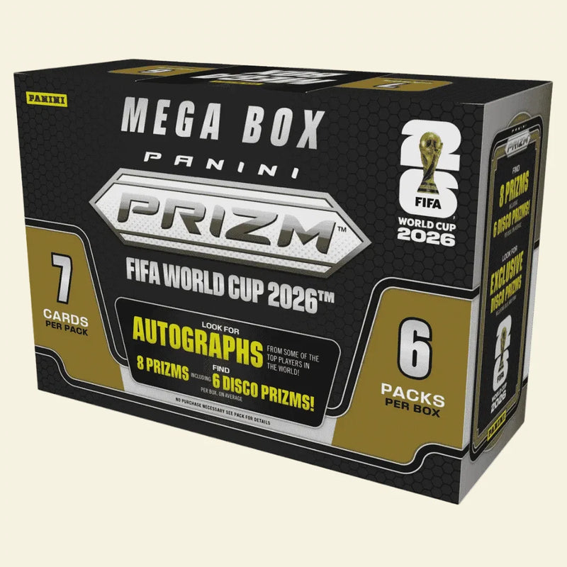 2026 Panini Prizm FIFA World Cup Soccer Mega Box