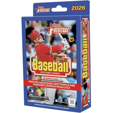 2026 Topps Heritage Baseball Hanger Box