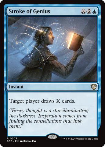 Stroke of Genius [Secrets of Strixhaven Commander]