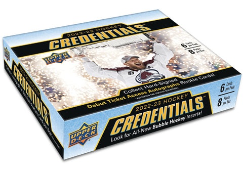 2022-23 Credentials - Hobby Box