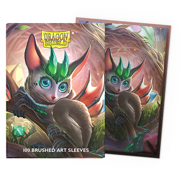 Dragon Shield -Standard Brushed Art Sleeves - Bushdrake 100 Ct