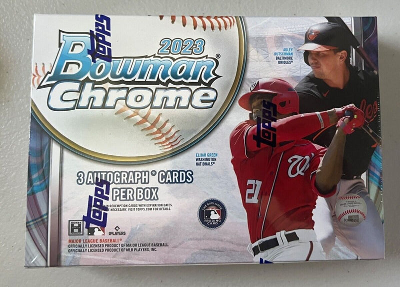 2023 Topps Bowman Chrome Autograph HTA Box