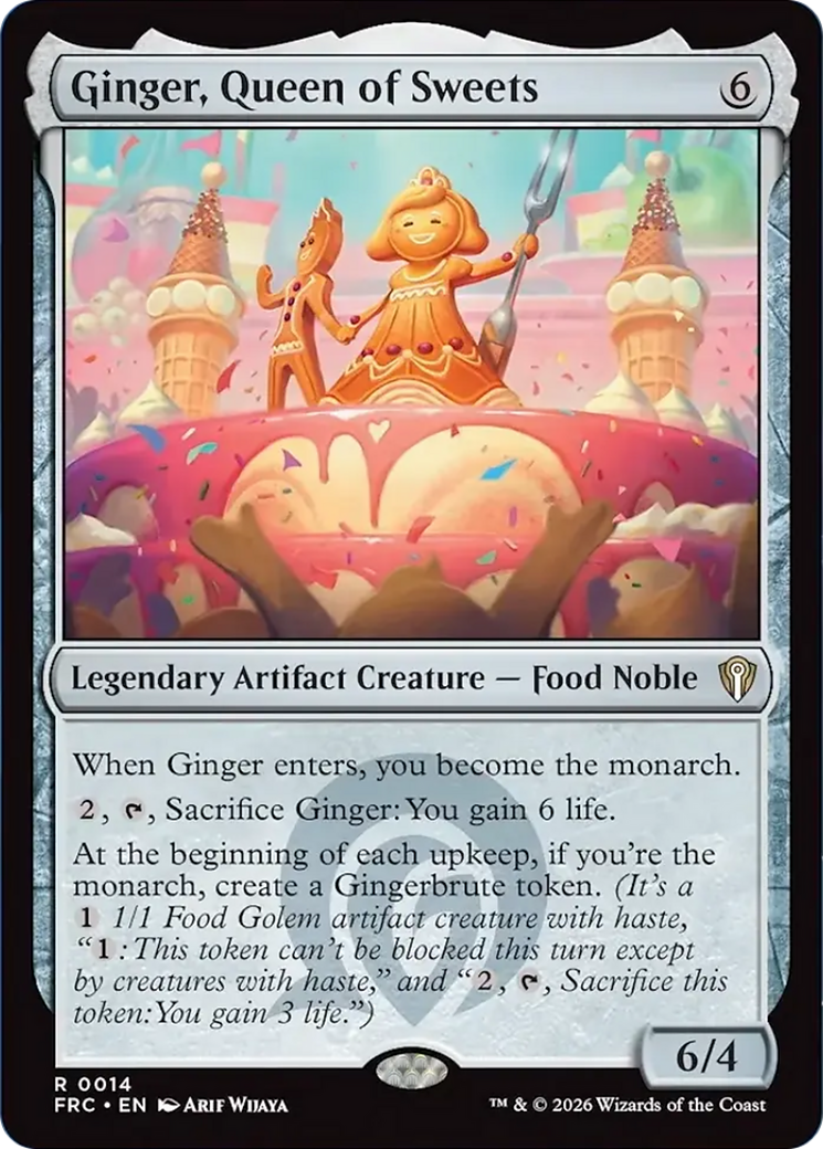 Ginger, Queen of Sweets [Reality Fracture Commander]