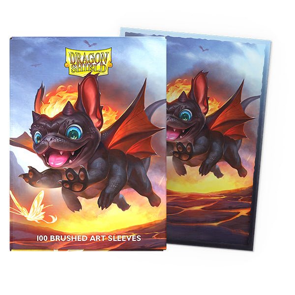 Dragon Shield -Standard Brushed Art Sleeves -Wufdragon 100 Ct