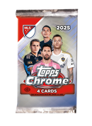 2025 Topps MLS Major League Soccer Chrome Retail Pack