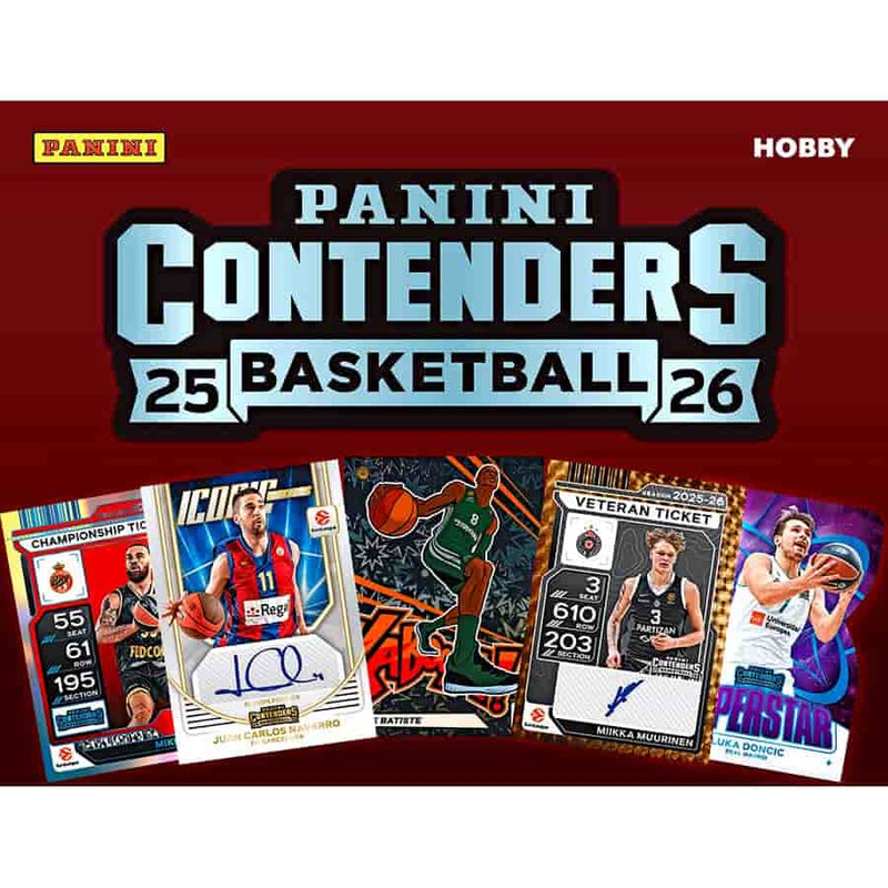 2025-26 Panini Contenders Euroleague Basketball Hobby Pack