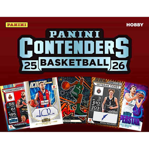 2025-26 Panini Contenders Euroleague Basketball Hobby Pack