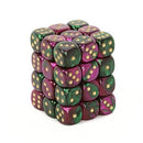 Chessex 36D6 Green-Purple/Gold