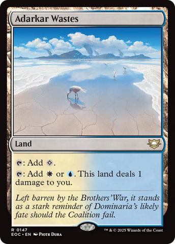 Adarkar Wastes [Edge of Eternities Commander]