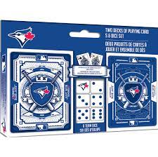 Playing Cards 2 Pk/Dice set - Mlb - Blue Jays