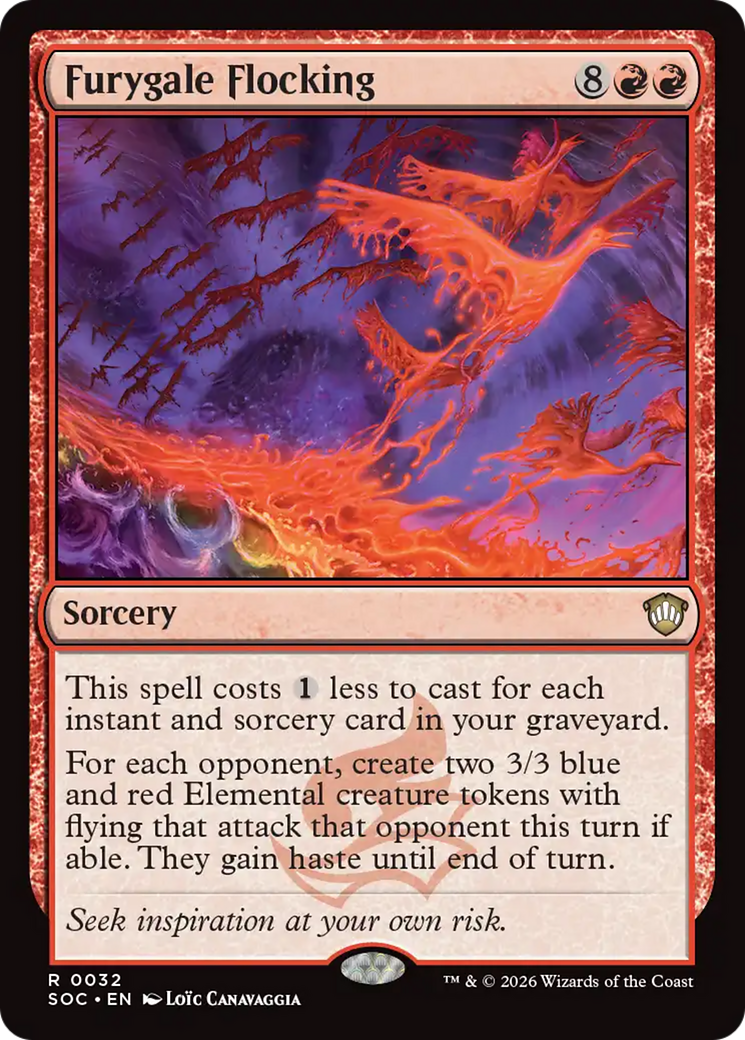 Furygale Flocking [Secrets of Strixhaven Commander]