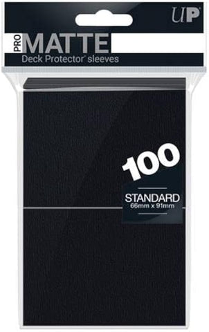 Ultra Pro - Deck Sleeves 100 Black Matte