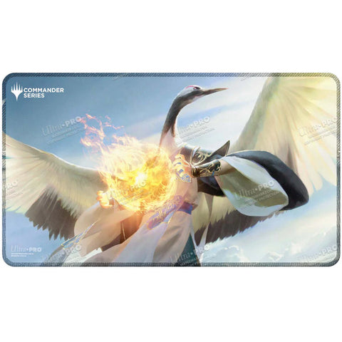 Commander Series #5 - Three Color Wedge - Kykar Stitched Playmat for Magic: The Gathering