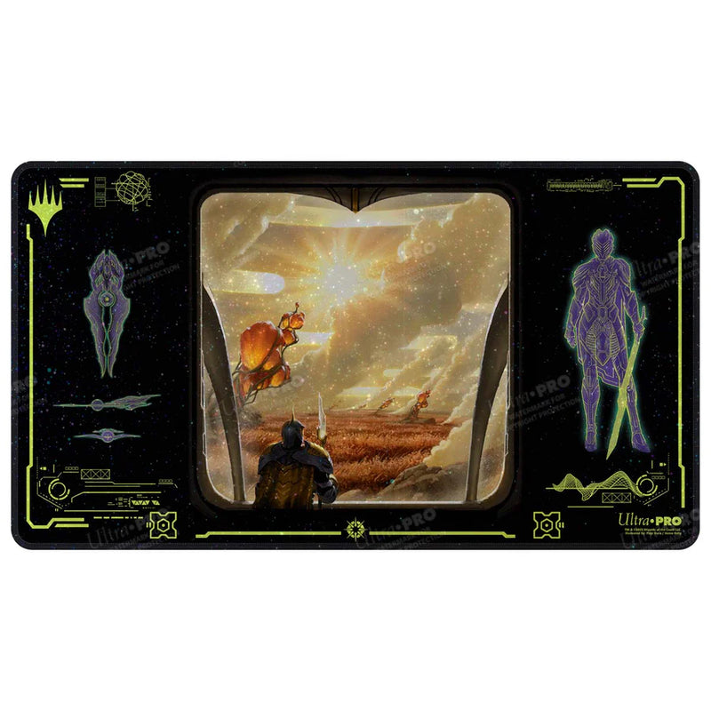Edge of Eternities Adagia, Windswept Bastion Holofoil Playmat for Magic: The Gathering