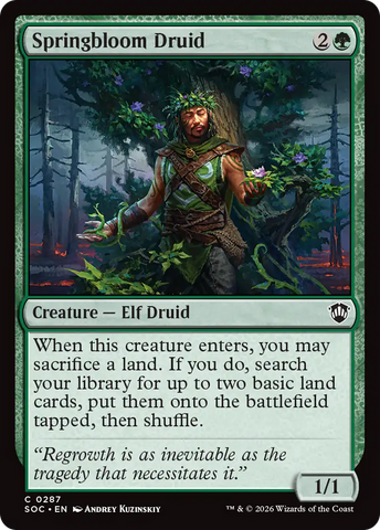 Springbloom Druid [Secrets of Strixhaven Commander]